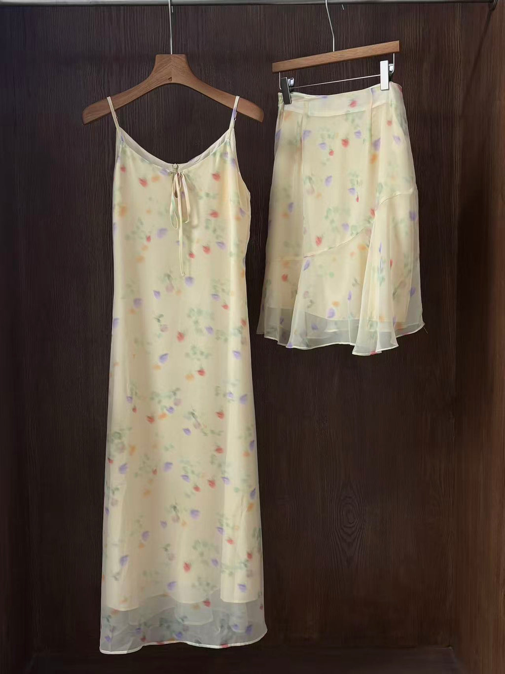 Tao‘s - Pastel Floral Maxi Slip Dress