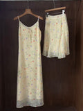 Tao‘s - Pastel Floral Maxi Slip Dress